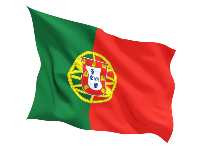 portugal fluttering flag 640