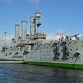 aurora moored in saint petersburg - 22 sept. 2009