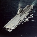 USS Hornet (CVA-12) en route to Guantanamo Bay on 10 January 1954 (80-G-K-17108)