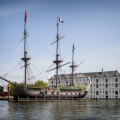 Replica VOC-schip Amsterdam